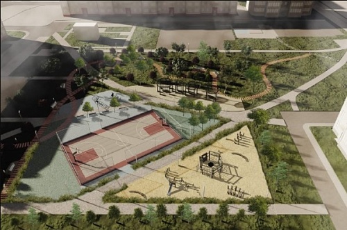 На Войновке в Тюмени на месте пустыря появится благоустроенная зона отдыха