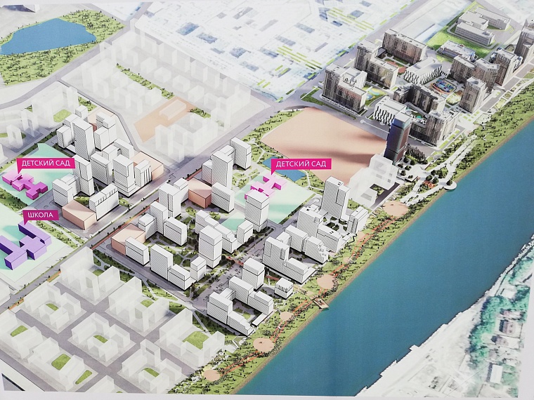 В Заречном микрорайоне Тюмени появится школа на 2 тысячи мест