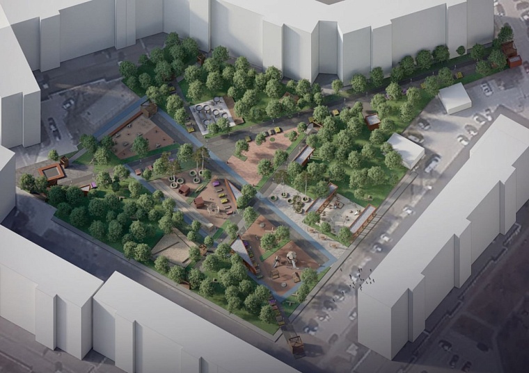 Во дворе на Московском тракте предлагают создать мини-город