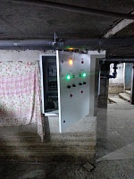 Станция управления в подвале дома