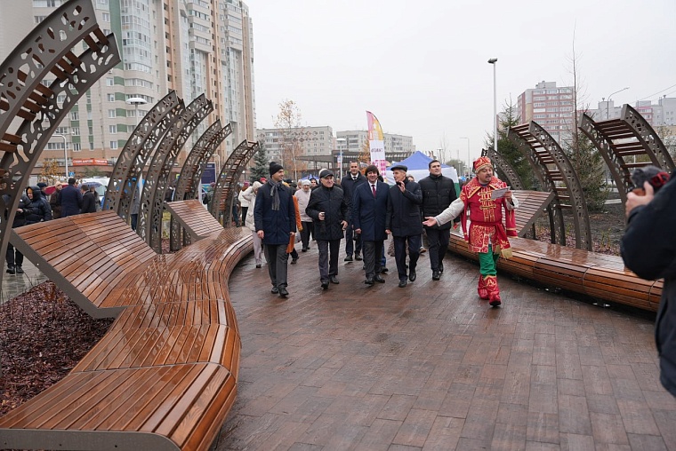 В Тюмени открыли бульвар Петра Ершова