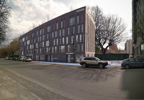 Возле тюменской набережной построят пятиэтажный бизнес-центр