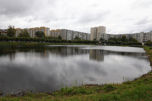 В Тюмени завершили очистку пруда Южного