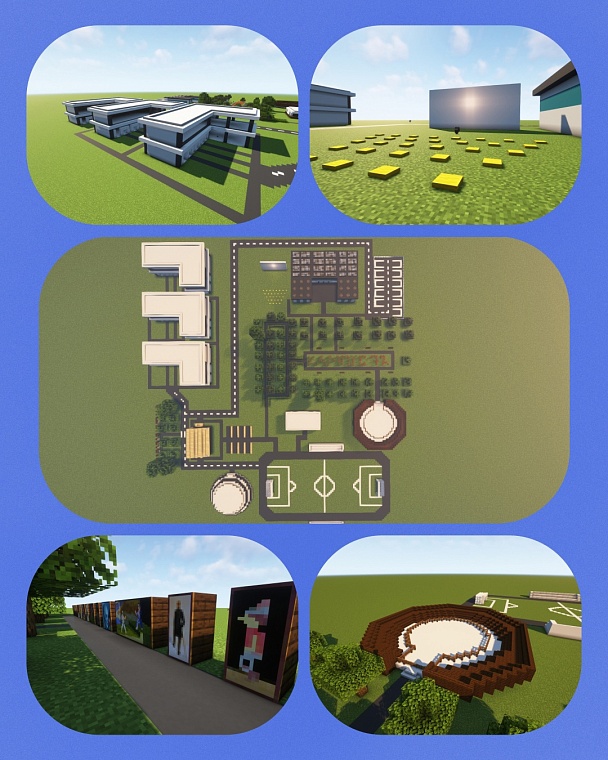 Будущий тюменский кампус построили в Minecraft