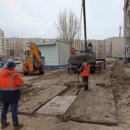 В Тюмени у дома № 163 по Московскому тракту начинается благоустройство большого двора