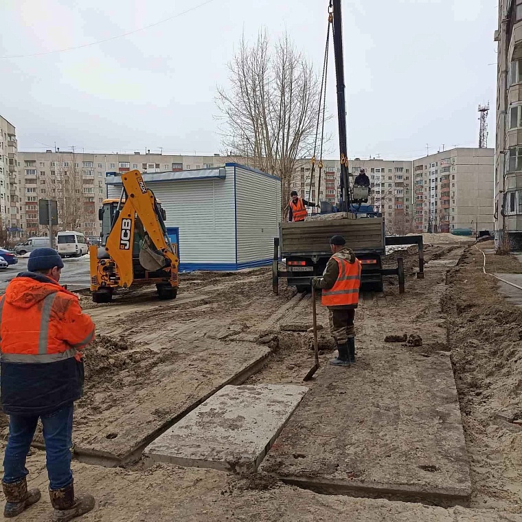 В Тюмени у дома № 163 по Московскому тракту начинается благоустройство большого двора