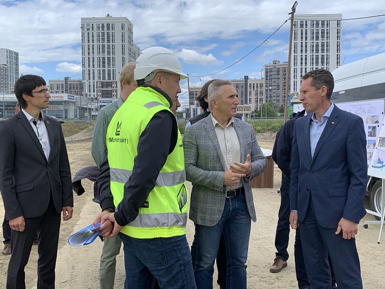 На месте строительства Межуниверситетского кампуса в Тюмени отсыпан участок под гостиницу на 120 мест