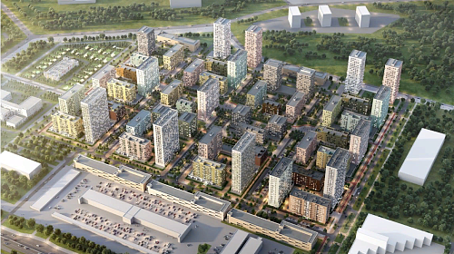 Скоро в периметре улиц Мельникайте — Федюнинского появится новый микрорайон «Корней»