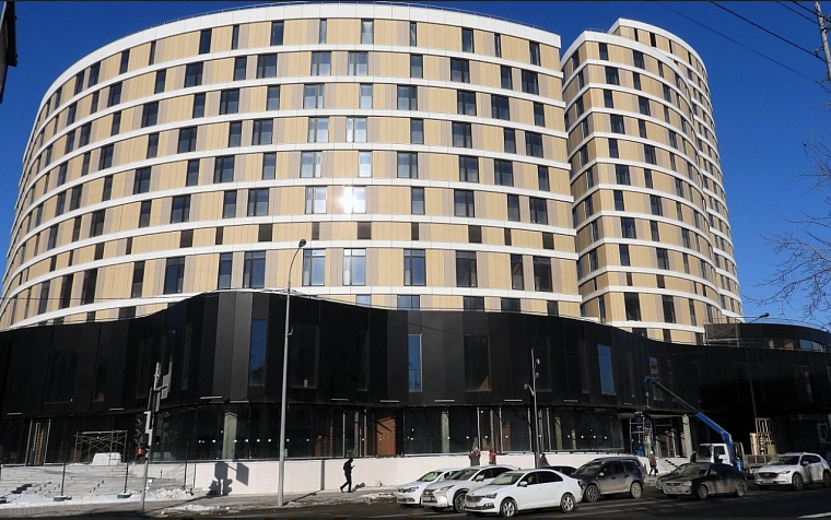 Недострой в центре Тюмени: уже продают офисные помещения