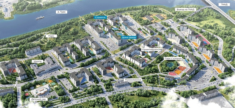 Скандинавский стиль, малоэтажность и башни: какими проектами удивят тюменцев застройщики