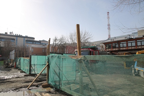 В Тюмени началась реконструкция сквера Леонида Згерского