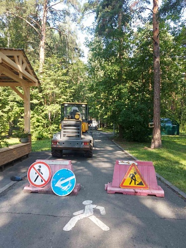 В Гилевской роще отремонтируют велосипедные и пешеходные дорожки