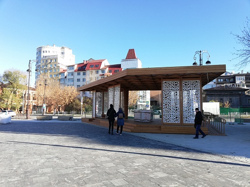 Благоустройство на улице Дзержинского закончат в 2022 году