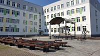 Тюменская домостроительная компания строит с опережением графика новую школу в Ново-Патрушево