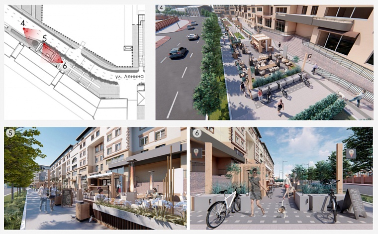 Какой будет улица Ленина после реконструкции, показали тюменцам