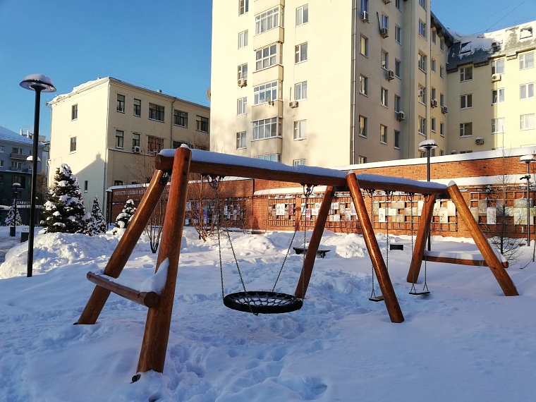 В центре Тюмени открыто современное пространство с амфитеатром