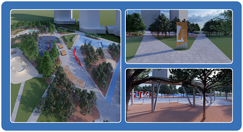 На улице Федорова в Тюмени появится экстрим-зона и арт-объект