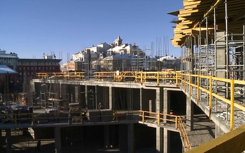 Новый корпус ТюмГУ готов до третьего этажа