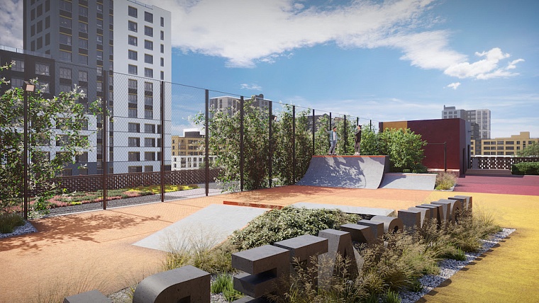 В Тюмени на крыше семиэтажного паркинга построят скейт-парк