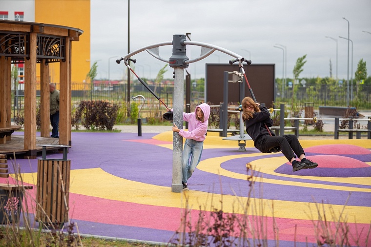 Тюменские парки, скверы и дворы преображаются благодаря нацпроекту
