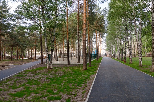 Руслан Кухарук: Благоустройство в Школьном сквере выполнено на 40%