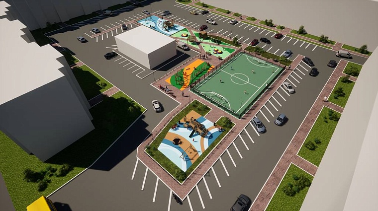 В Губкинском обустроят новые общественные пространства