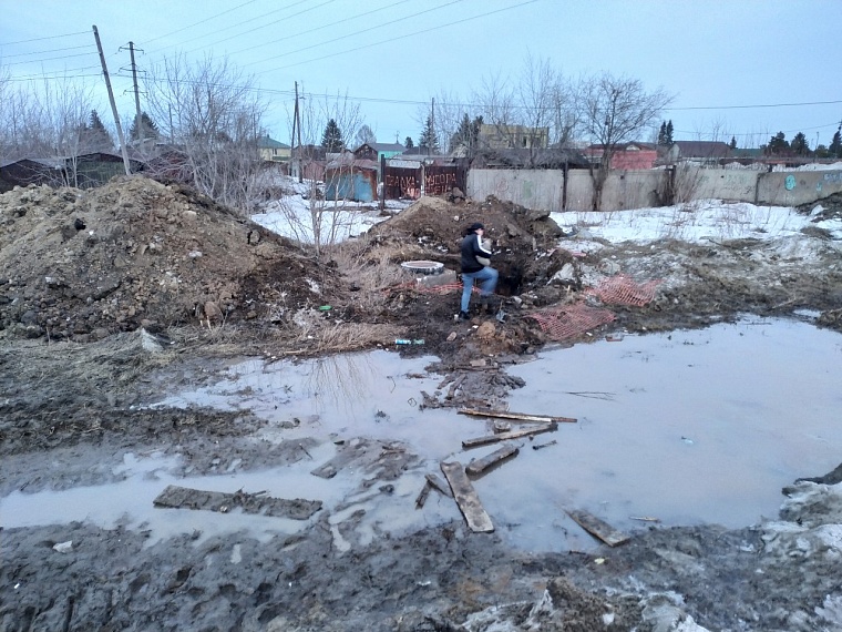 Та самая тропинка в школу и детский сад