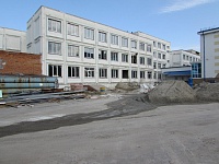 В Тюмени школа №62 находится в стадии черновой отделки