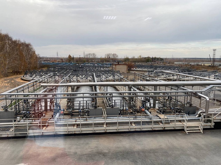 В Тюмени реконструкция очистных сооружений завершится в 2025 году