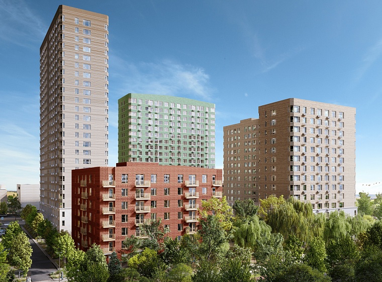 На юге Тюмени строится микрорайон будущего - "Корней"