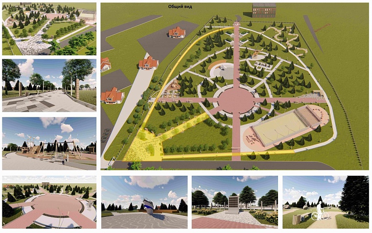 Сквер Пограничников в Тюмени: какие варианты благоустройства предлагаются