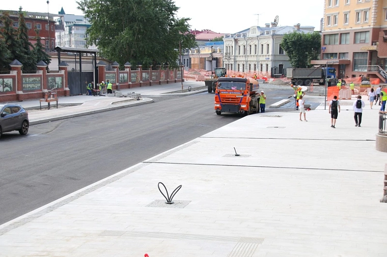 На улице Ленина появится выделенная полоса для автобусов без остановочных карманов