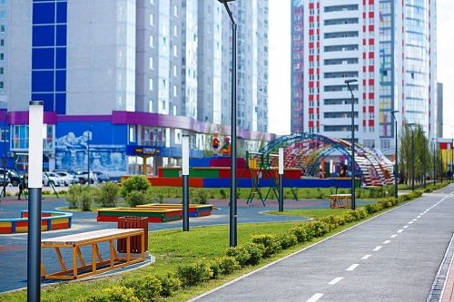 В жилом районе Ново-Патрушево введен в эксплуатацию первый монолитный дом комфорт-класса с индивидуальными планировками