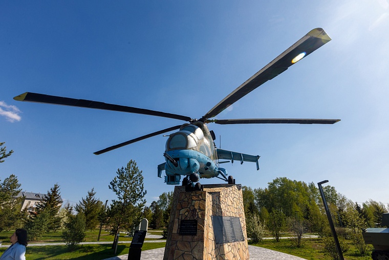 В благоустроенном тюменском парке Пограничников появилась новая достопримечательность