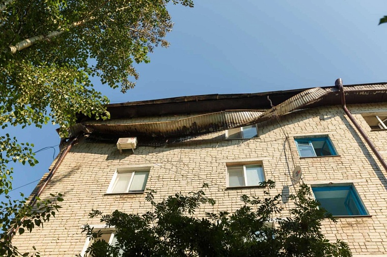 Тюменский градоначальник дал поручение восстановить крышу на Луначарского, 51 в этом сезоне