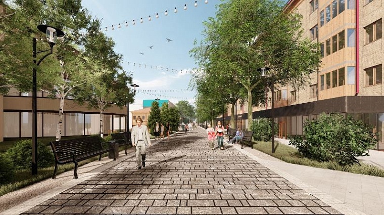 Реконструкция улицы Дзержинского в Тюмени начнется с замены сетей