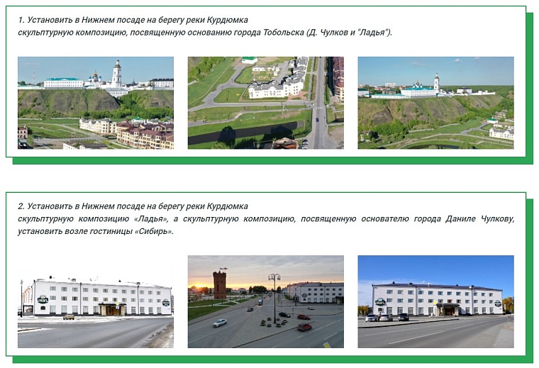 В Тобольске заканчивается голосование по установке композиции в честь основателя города