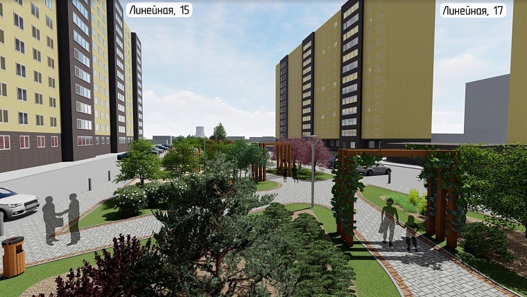 Тюменцы выбирают благоустройство на улице Линейной