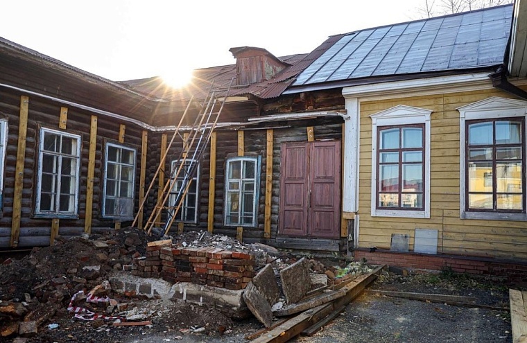 В ишимском музее Ершова началась реконструкция