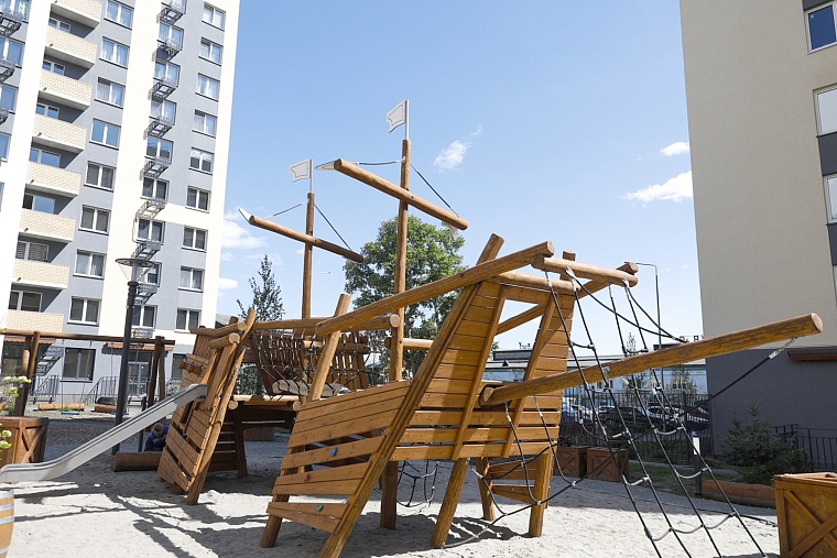 Городская разведка: ЖК “Первая линия” с окнами на лес и реку