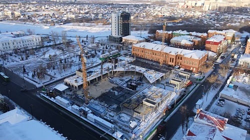 В Тюмени закончили строительство важной части нового корпуса ТюмГУ