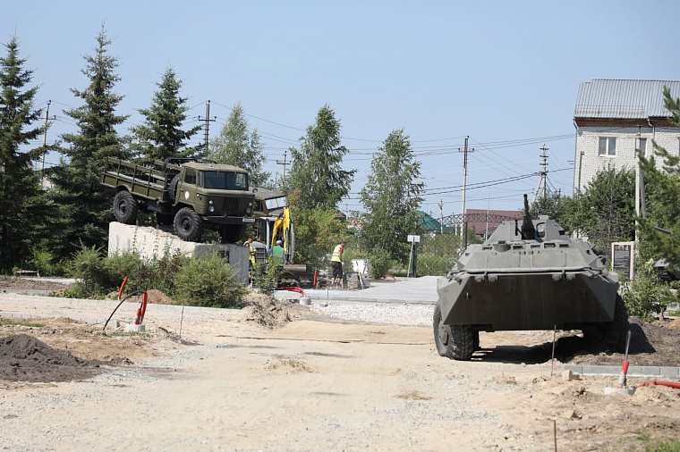 В сквере Пограничников планируют посадить 35 деревьев, 400 кустарников и подсветить все зеленым светом