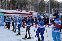 Спортсмены школы Луизы Носковой тестируют лыжи отечественного производства
