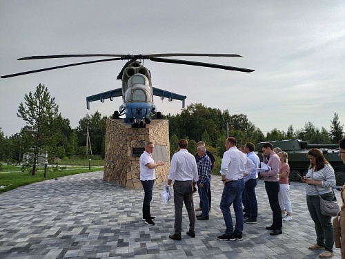 В тюменском сквере Пограничников появится площадка для занятий воркаутом