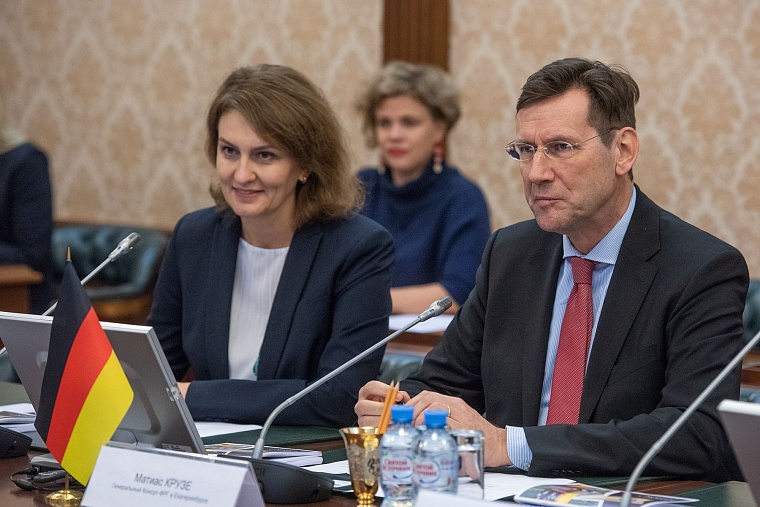 Губернатор Тюменской области и генконсул Германии обсудили перспективы сотрудничества