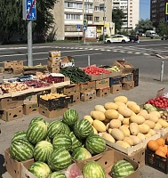 В Тюмени более тонны овощей и фруктов изъято с уличных прилавков