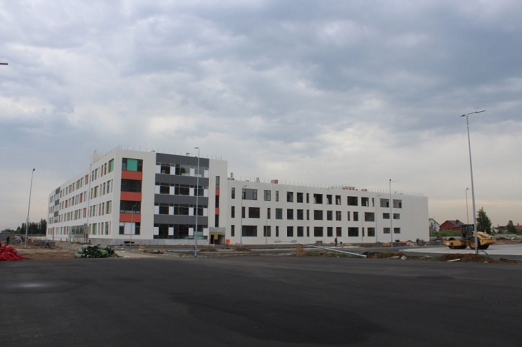 Новая школа в Плеханово готова на 90%, идет набор учеников