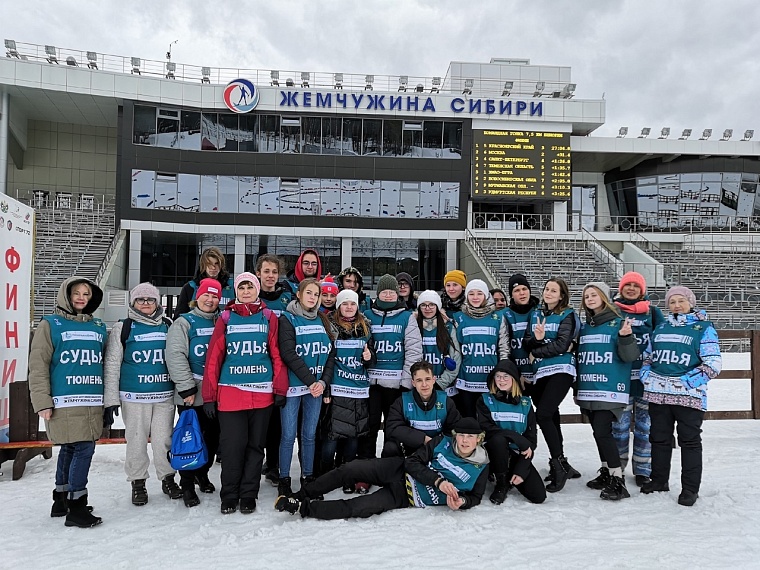 Тюменцам нравится помогать в организации спортивных мероприятий