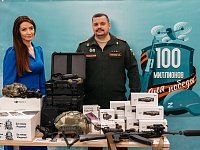Тюменские бойцы получили приборы ночного видения благодаря акции «100 миллионов для Победы»