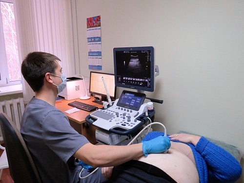 Боровская участковая больница получила новейший аппарат УЗИ